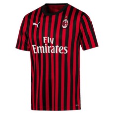 Puma Men's AC Milan Short Sleeve Home Replica Shirt