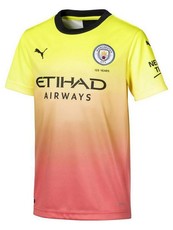 Puma Men's Manchester City FC THIRD Short Sleeve Replica Shirt