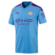 Puma Men's Manchester City Home Short Sleeve Replica Shirt