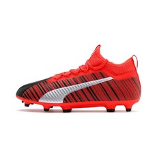 Puma Men's ONE 5.4 Firm Ground Soccer Boots - Nagy Red