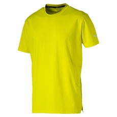 Puma Men's Reflective Tech Short Sleeve T-Shirt - Lime Green