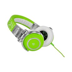 Idance Green and White Headphone