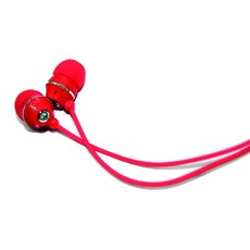 Jivo Jellies In Ear Headphones - Strawberry Red