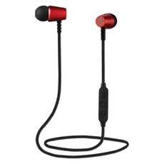 Volkano Aeon Series Bluetooth Earphones - Red