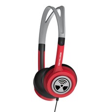 iFrogz Ear Pollution Toxix Red Headphones