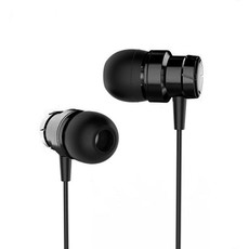 MH-10 High Bass In-Ear Earphone With 3.5mm Jack – Black