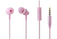 Remax RM 501 Earpiece with Mic - Pink