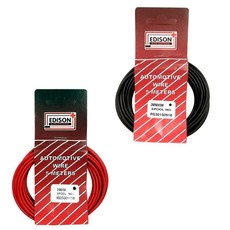 Edison - Automotive Wire - 2.0mm x 5m - Black & Red