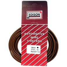 Edison - Automotive Wire - 2.0mm x 5m - Brown
