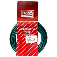 Edison - Automotive Wire - 1.5mm x 5m - Green