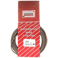 Edison - Automotive Wire - 1.0mm x 5m - Yellow