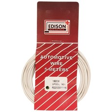 Edison - Automotive Wire - 1.0mm x 5m - White