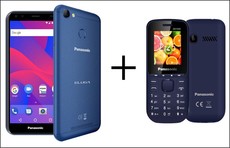Panasonic Blue Bundle - Eluga F Smartphone and FREE GD100s