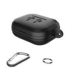 Split Silicone Protective Skin Cover Compatible with Apple AirPods Pro - Black