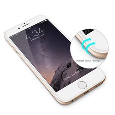 Tempered Glass 3D iPhone 7 white + Cover Silicon iPhone 7 Bk