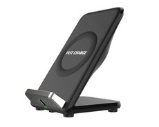 2 Coil Qi Wireless Fast Charging Pad Stand