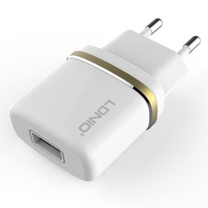 Ldnio Ac Power Adapter with Usb Slot DI AC50 for Android Samsung Galaxy S6 S7 S5 - White