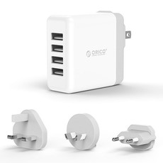 Orico Universal Travel Wall Charger - White