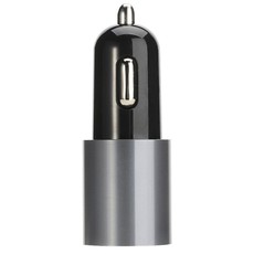 Tuff-Luv Rock It Intelligent 2.1A Dual USB Port Car Charger Adapter - Grey