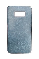 Bling Sparkle Glitter Slim TPU Back Cover for Samsung Galaxy S7 Edge - Blue