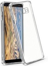 CellTime Galaxy J4 Core Clear Shock Resistant Armor Cover