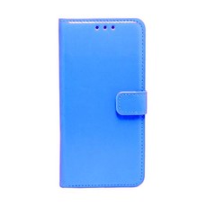 Deluxe PU Leather Book Flip Cover iPhone 7/iPhone 7s - L. Blue