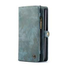 Detachable Magnetic Leather Phone Case & Wallet for Huawei P20 - Green