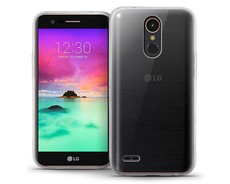 Digitronics Slim Fit Protective Clear Case for LG K10 2017