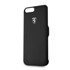 Ferrari - Off Track - Power Cases - Full Cover Black for iPhone 8+ 4000mAh