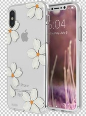 Flavr IPlate Case For iPhone X10 - White Petals