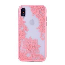 Funki Fish Floral Lace Henna Cover for iPhone X