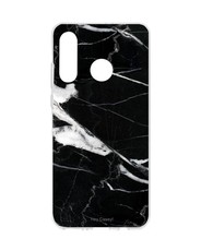 Hey Casey! Protective Case for Huawei P30 LITE - Black Ice Marble