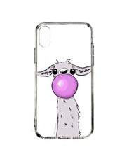 Hey Casey! Protective Case for iPhone XR - Bubblegum Llama