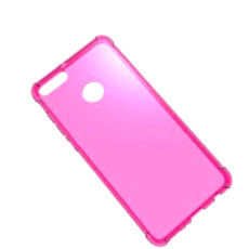 Hot Pink Shockproof Gel Case for Huawei P Smart 2018
