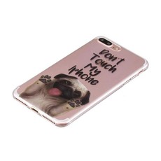 iPhone 8 Plus & 7 Plus Dont Touch My iPhone Pug Cover