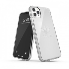 Adidas Apple iPhone 11 Pro Max Trefoil Clear Case - Clear