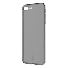 Baseus Simple Case (No Plug) for iPhone 7 Plus & 8 Plus - Transparent Black