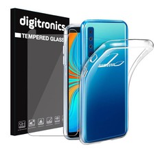 Digitronics Tempered Glass and Clear Case for Samsung Galaxy A9 (2018)