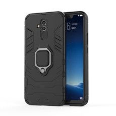Kickstand Ring Stand Armor Case for Huawei Mate 20 Lite Black