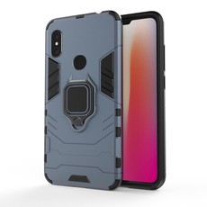 Kickstand Ring Stand Armor for Xiaomi Redmi Note 6 Pro Navy