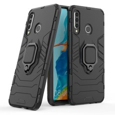 Kickstand Ring Stand Tiger Armor for Huawei P30 Lite Black
