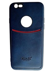 Klass iPhone 6 Leather Back Case Cover with ID Credit Card Slot Holder