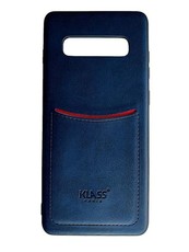 Klass Samsung S10 Plus Leather Case Cover with ID Credit Card Slot Holder