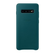 Leather Cover for Samsung Galaxy S10 + Green