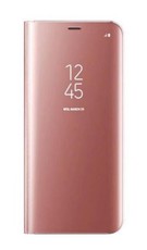 Mirror Flip Phone Case for Samsung S9 - Pink