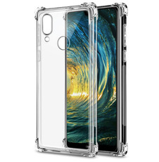Nexco Shockproof Cover Case for Huawei P20 Lite - Clear Transparent