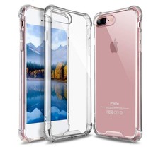 Nexco Shockproof Cover Case for iPhone 7 Plus & 8 Plus - Clear Transparent
