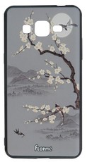 RedDevil Samsung J2 Prime Protective Fashion Back Cover - Blossoms & Birds