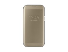 Samsung Galaxy A7 (2017) Clear View Cover - Gold