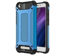 Shockproof Protective Armor Case for Xiaomi Redmi 4A - Blue